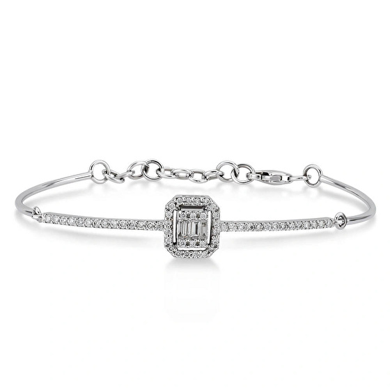 Baguette Diamant Armband