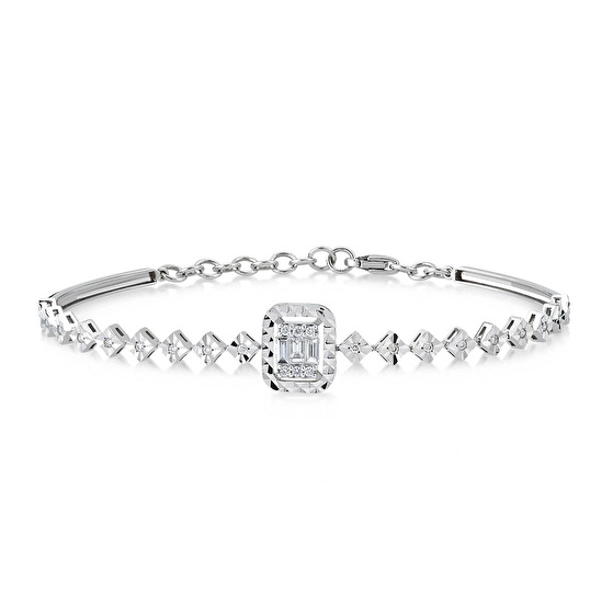 Baguette Diamant Armband