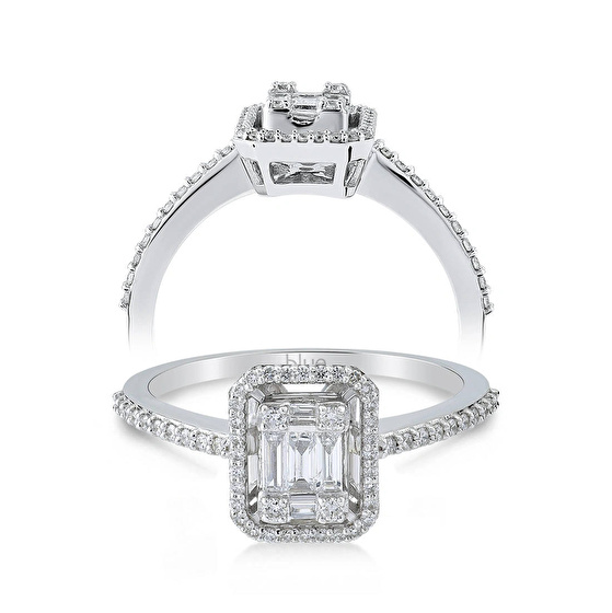 Baguette Diamantring