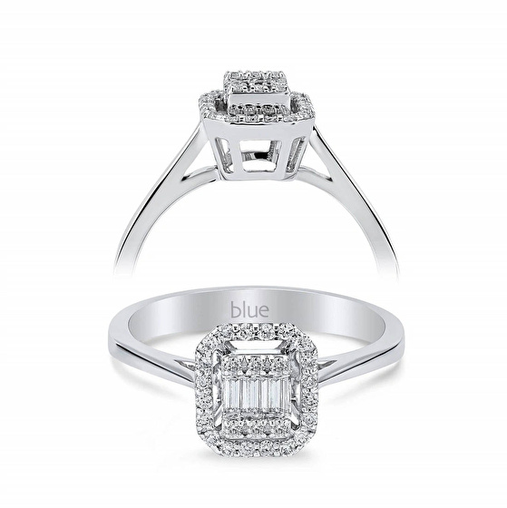 Baguette Diamantring
