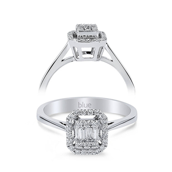 Baguette Diamantring