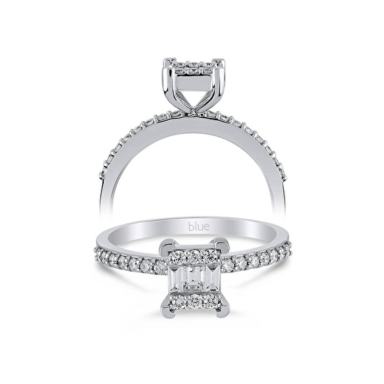 Baguette Diamantring