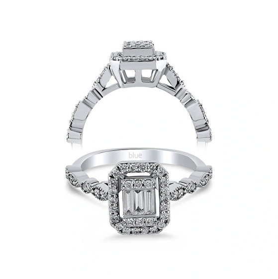 Baguette Diamantring