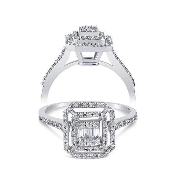 Baguette Diamantring