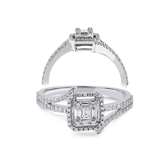 Baguette Diamantring