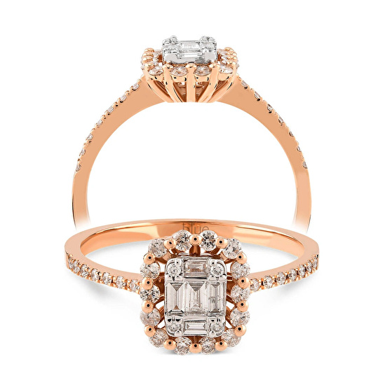 Baguette Diamantring
