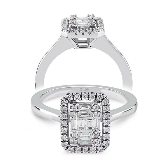 Baguette Diamantring