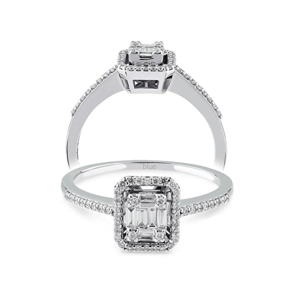 Baguette Diamantring