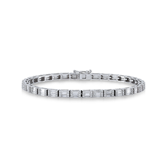 Baguette Diamant Armband