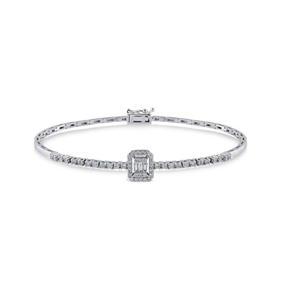 Baguette Diamant Armband