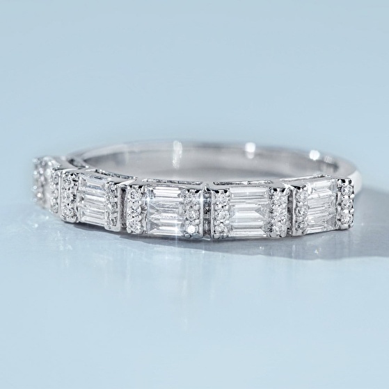 Baguette Diamantring