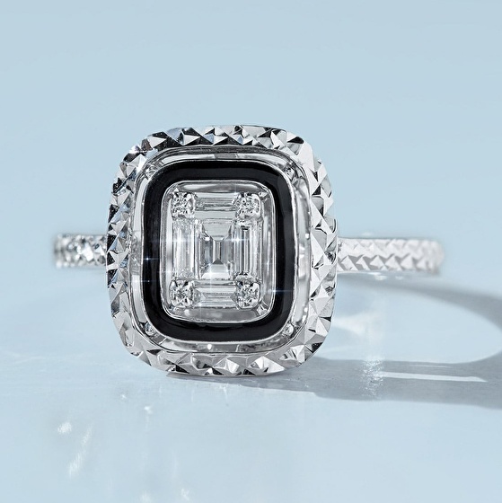 Baguette Diamantring