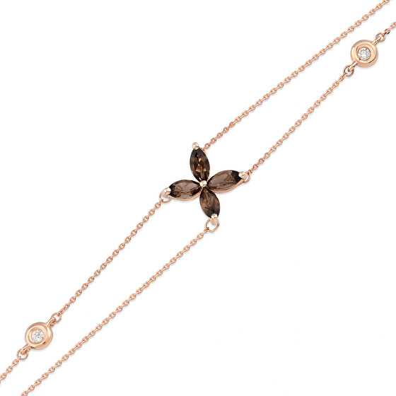 Rauchquarz Armband