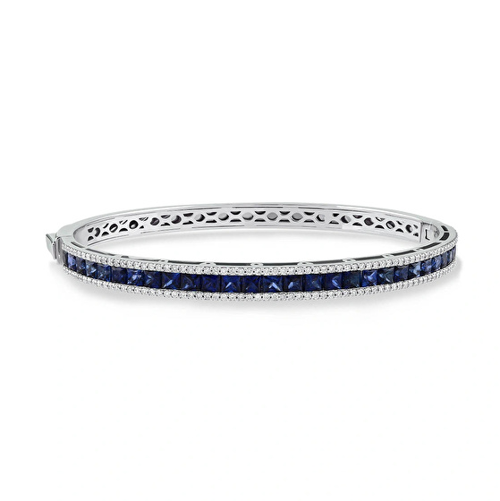Saphir Diamant Armband