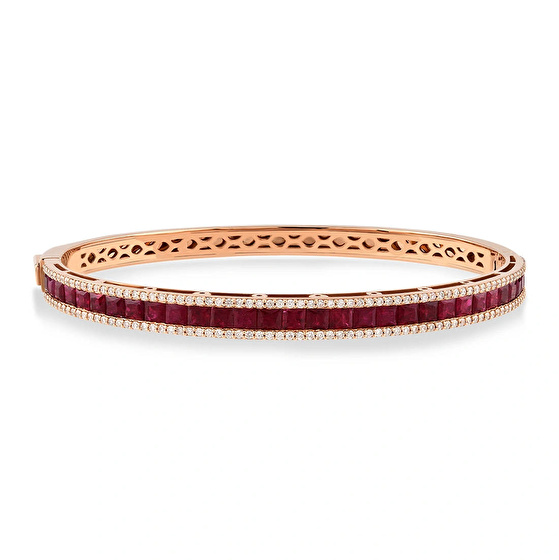 Rubin Diamant Armband
