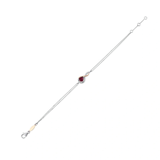 Rubin Diamant Armband