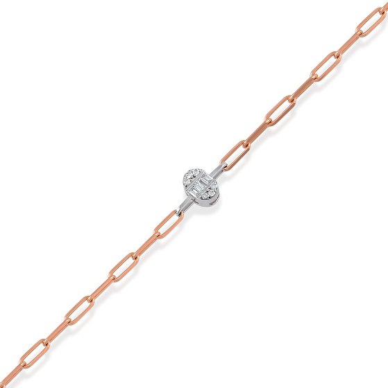 Baguette Diamant Design Armband
