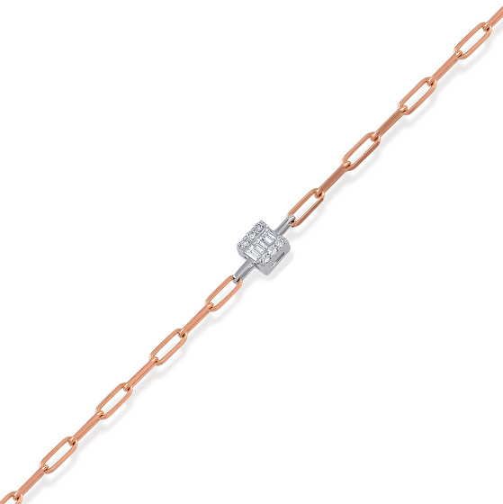 Baguette Diamant Design Armband