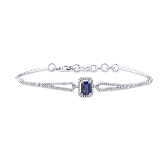 Special Design Diamant Saphir Armband
