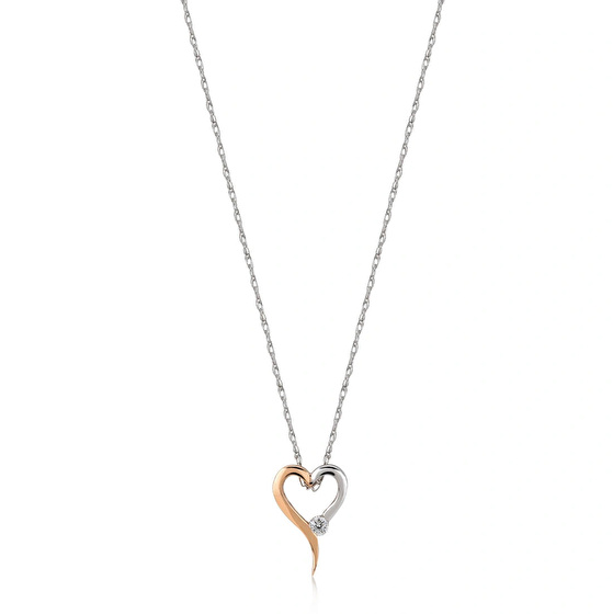 Herz Diamant Halskette