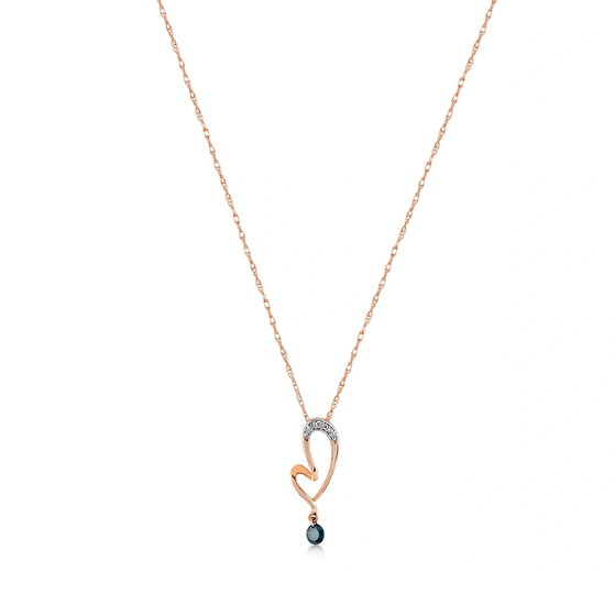 Diamant Design Halskette
