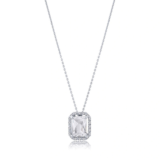 Topas Diamant Halskette