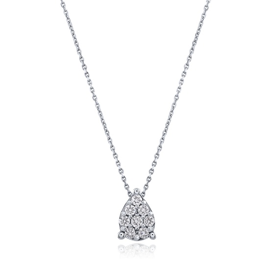Diamant Design Halskette