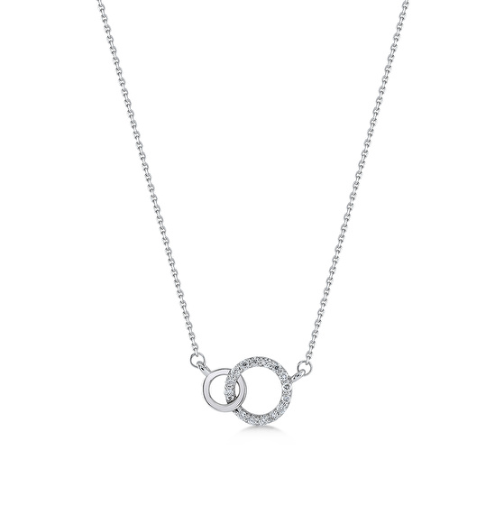 Diamant Design Halskette