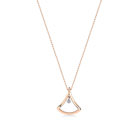 Diamant Design Halskette