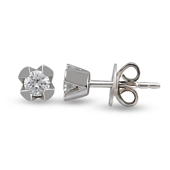 Solitär Diamant Ohrstecker