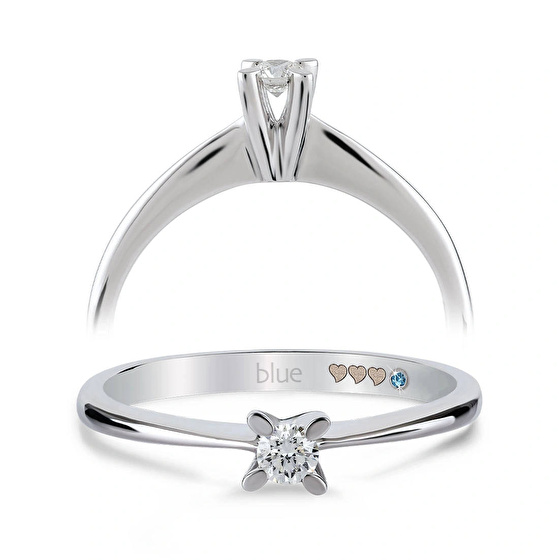 Solitär Diamant Verlobungsring