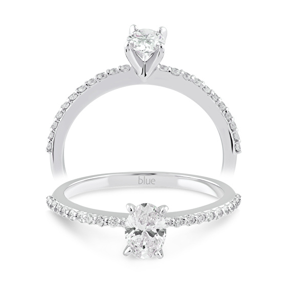 Oval Diamant Ring