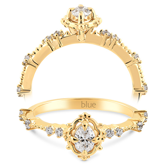 Vintage Diamantring