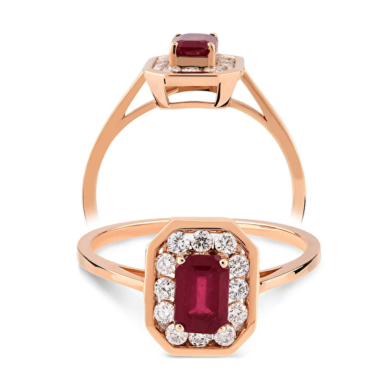 Rubin Diamantring