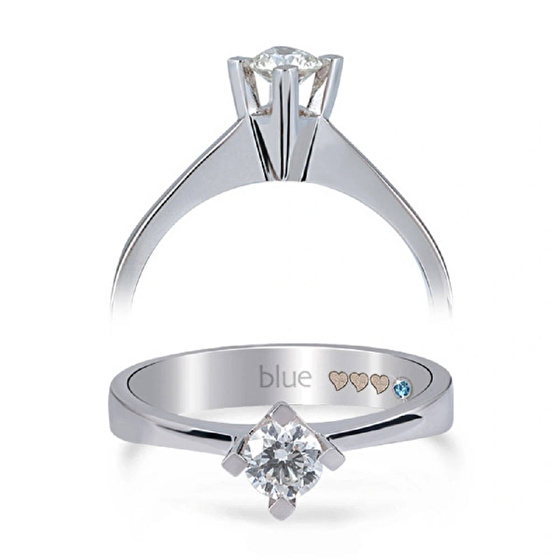 Solitär Diamant Verlobungsring