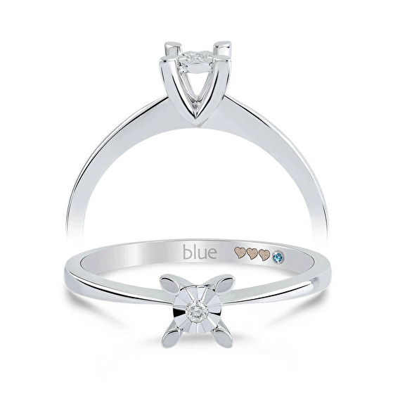Solitär Diamant Verlobungsring