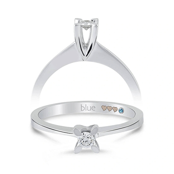Solitär Diamant Verlobungsring