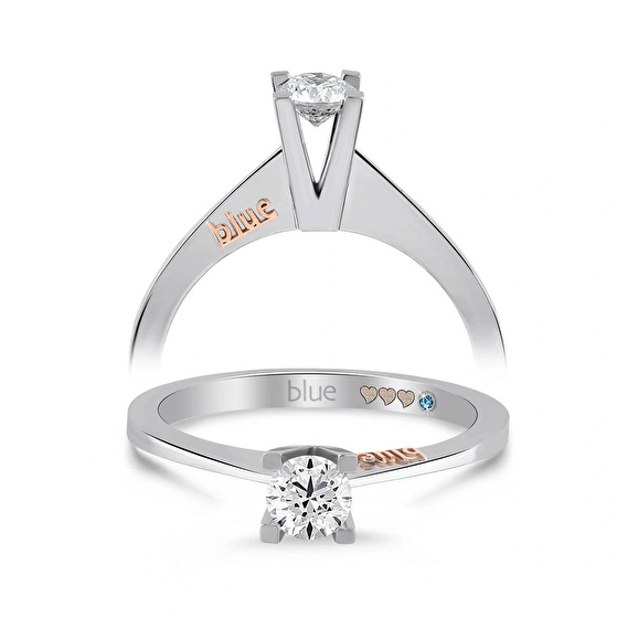 Solitär Diamant Verlobungsring