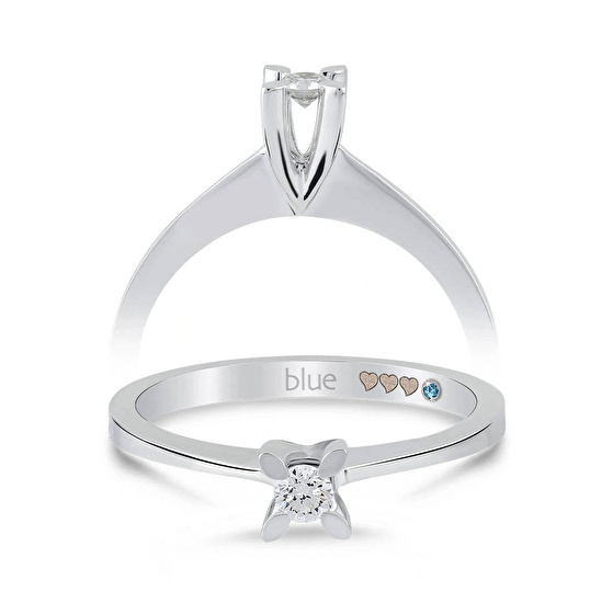 Solitär Diamant Verlobungsring