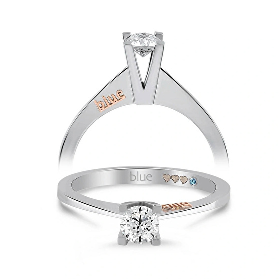 Solitär Diamant Verlobungsring