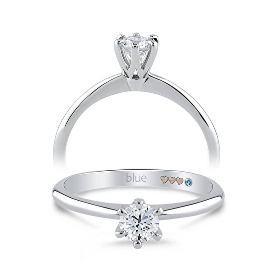 Solitär Diamant Verlobungsring