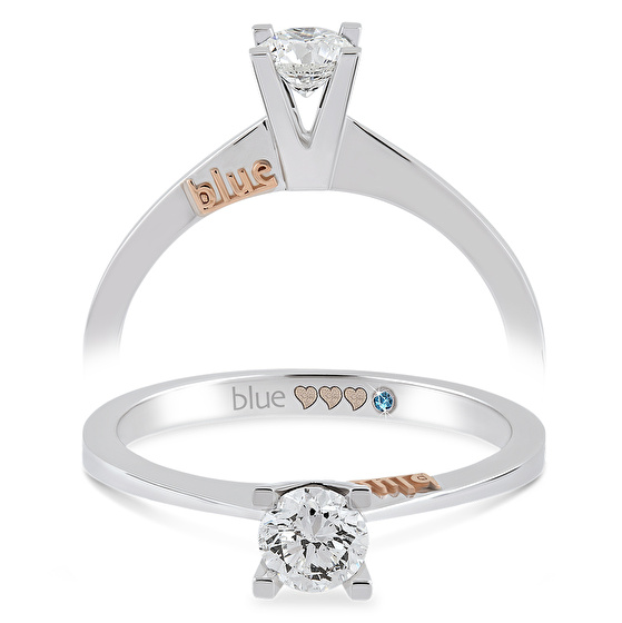 Solitär Diamant Verlobungsring