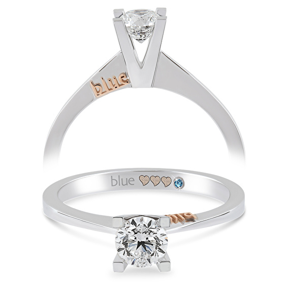 Solitär Diamant Verlobungsring