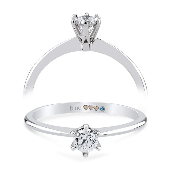 Solitär Diamant Verlobungsring