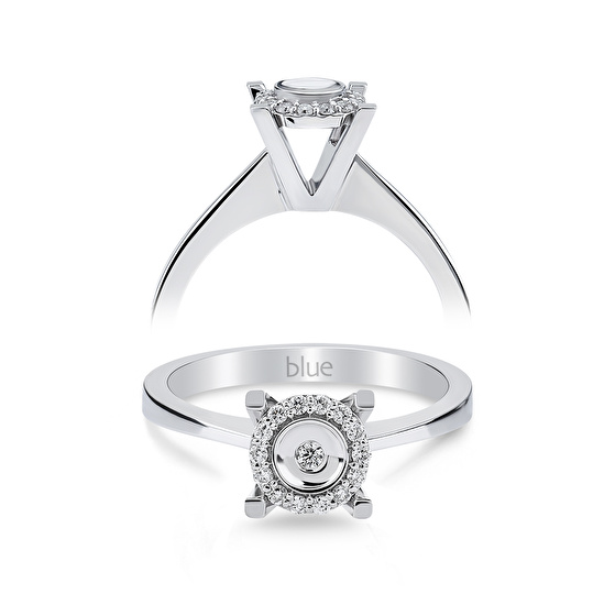 Solitär Diamant Verlobungsring