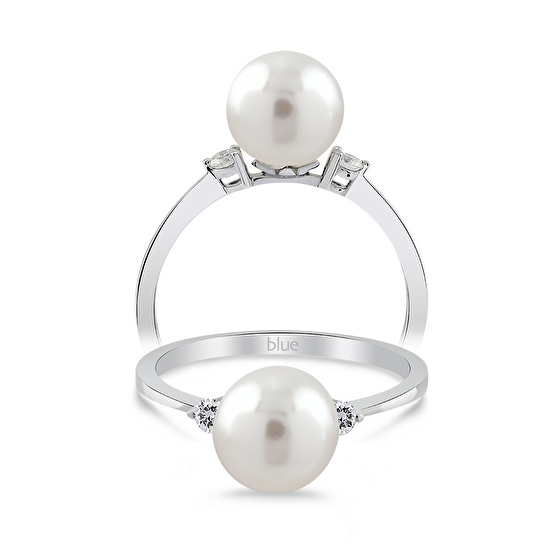 Perle Diamantring