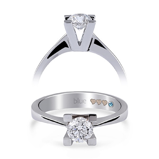 Solitär Diamant Verlobungsring