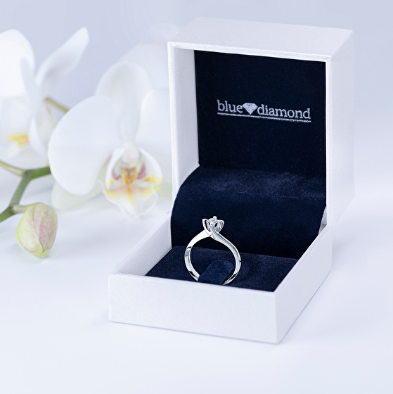 Solitär Diamant Verlobungsring