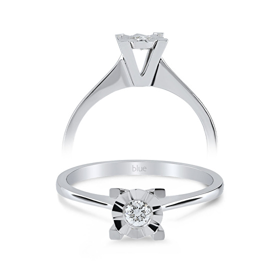 Solitär Diamant Verlobungsring