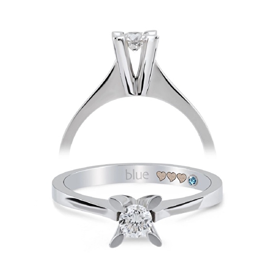 Solitär Diamant Verlobungsring